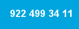 922 499 34 11 922 499 34 11
